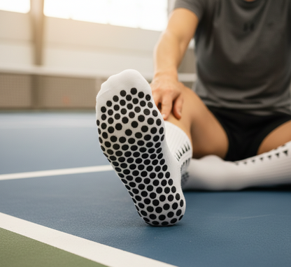 (2-Pair Set) ProGrip Pickleball Socks