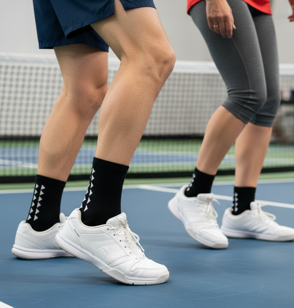 (6-Pair Set) ProGrip Pickleball Socks