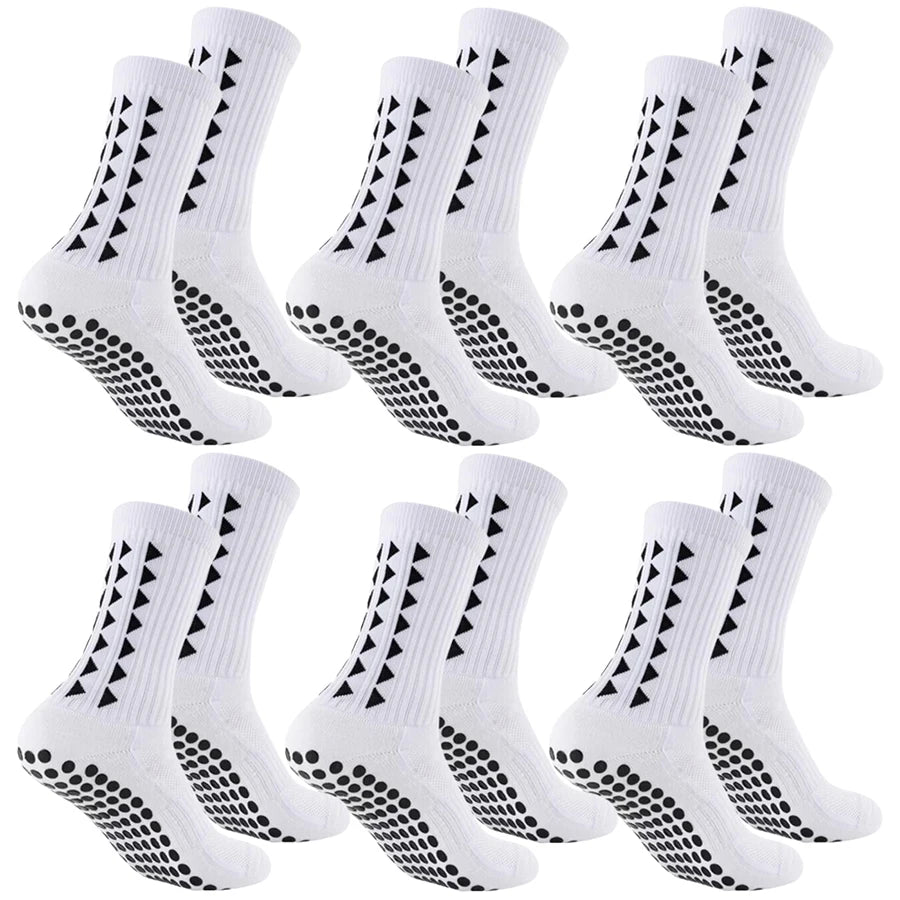 (6-Pair Set) ProGrip Pickleball Socks