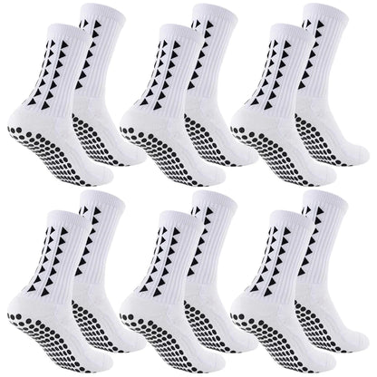 (6-Pair Set) ProGrip Pickleball Socks