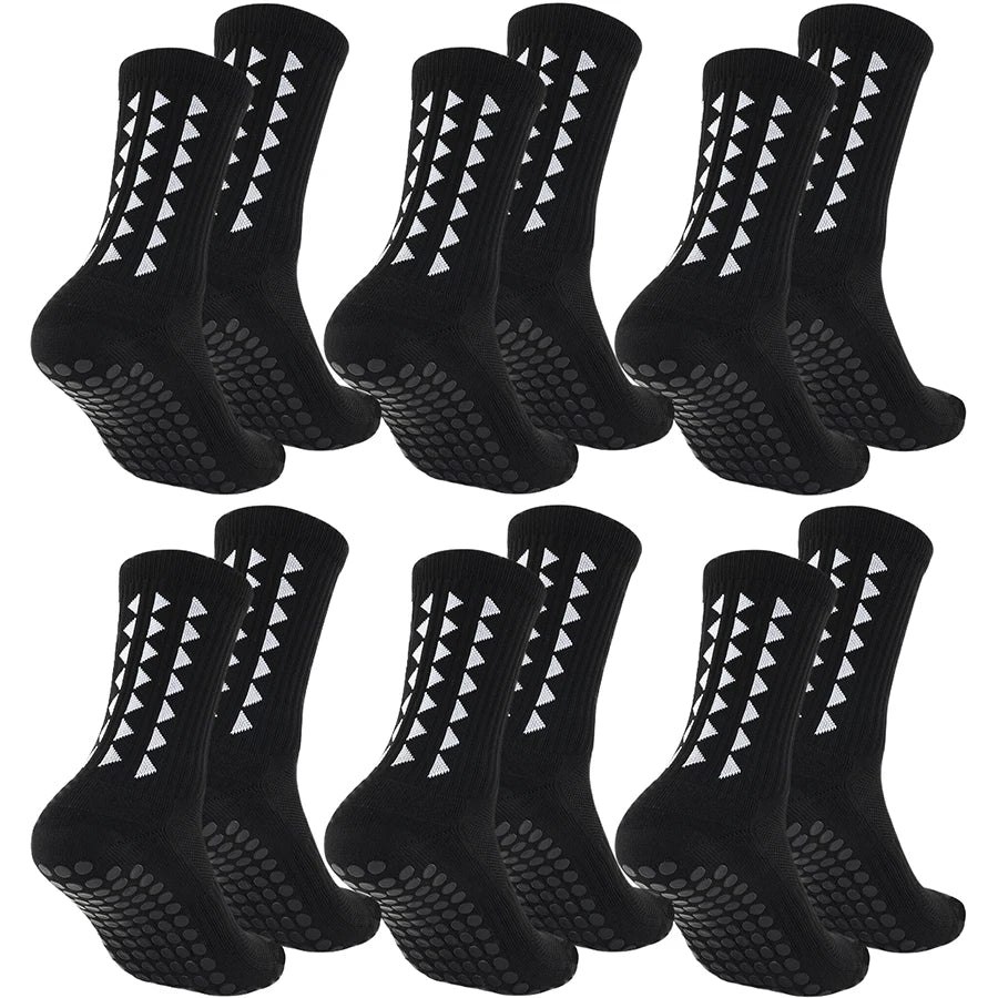 (6-Pair Set) ProGrip Pickleball Socks