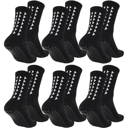 (6-Pair Set) ProGrip Pickleball Socks