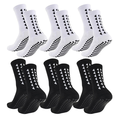 (6-Pair Set) ProGrip Pickleball Socks